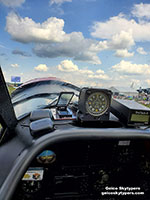 Alpha Systems AOA Flush Mount HUD in a North American SNJ 2